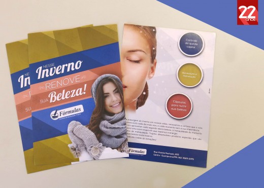 Produtos flyer Formulas